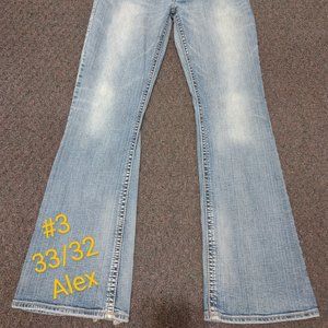 Silver Jeans - ALEX BOOTCUT - Size 33/32
